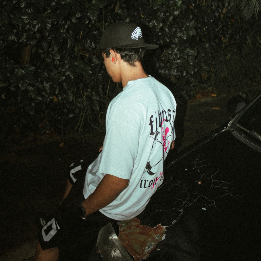 IRON CODE 001- Camiseta Oversize de entrenamiento