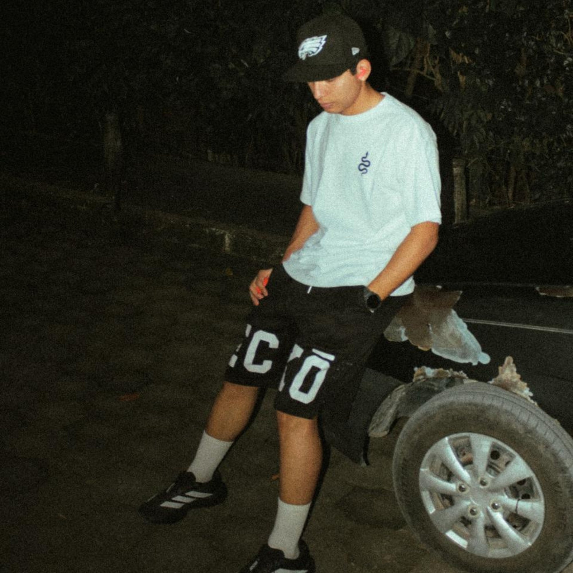 IRON CODE 001- Camiseta Oversize de entrenamiento